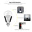 7W Emergency Night Lighting LED Bulb Light 5x Solar Panel Powered  New Portable Outdoor Garden Camping Tent Lamp