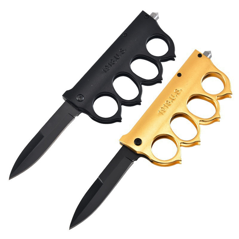 2025 Survival Knife Otf Knife Hunting Knife Assisted Knife Knuckle Knife | POPOTR™