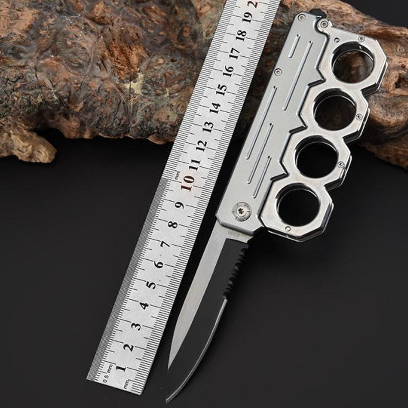 2025 Survival Knife Otf Knife Hunting Knife Assisted Knife Knuckle Knife | POPOTR™