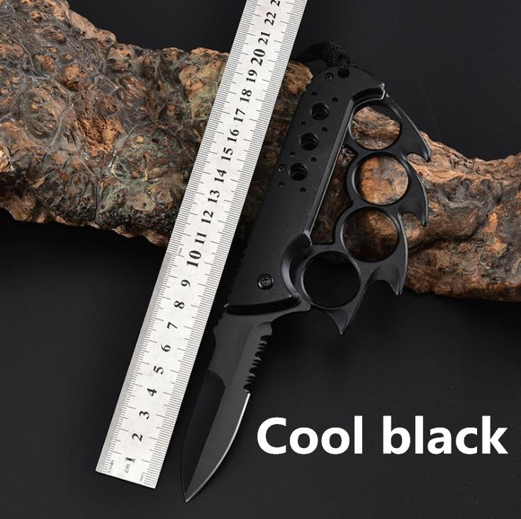 2025 Survival Knife Otf Knife Hunting Knife Assisted Knife Knuckle Knife | POPOTR™