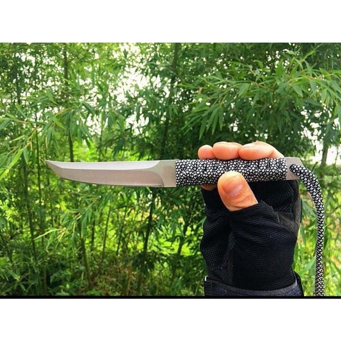 Combat Damascus Fixed Blade Tanto Dagger KNIFES  TACTICAL GEAR HUNTING SURVIVAL EDC Tools Rambo Knife Sword Camping Knives