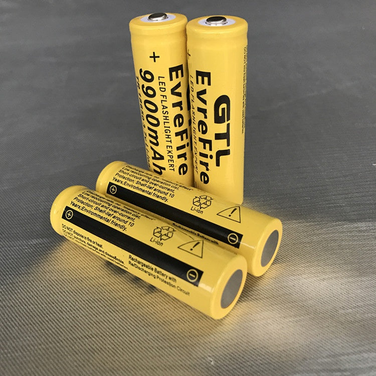 GTL18650 Lithium Battery 9900 mAh * 4PCS Hot Selling Rechargeable Battery