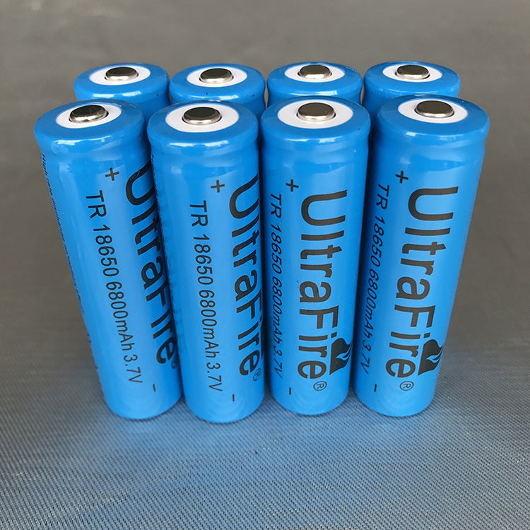 Explosive model Shenhuo 18650 lithium battery 6800 mAh UItraFire rechargeable lithium battery flashlight battery