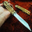 2022 Survival Knife Practice Butterfly Knife Combat Knife Hunting Knife Balisong Knife Training Knife Blade| POPOTR™