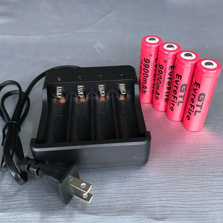 Factory direct sale 18650 pointed lithium battery 9900 mAh flashlight lithium battery hot sale battery