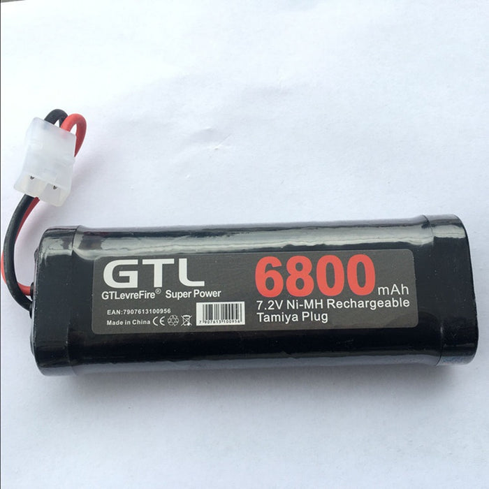 Explosive hot sale GTL battery pack 7.2V6800mAh remote control toy car rechargeable battery pack