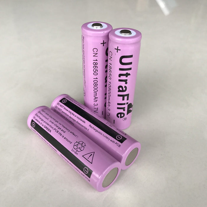 Explosive Shenhuo 18650 Lithium Battery 10800 Pink*10pcs Flashlight Lamp Battery