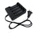 18650 charger 4-slot 18650 4-slot charger with cable bright flashlight lithium battery charger