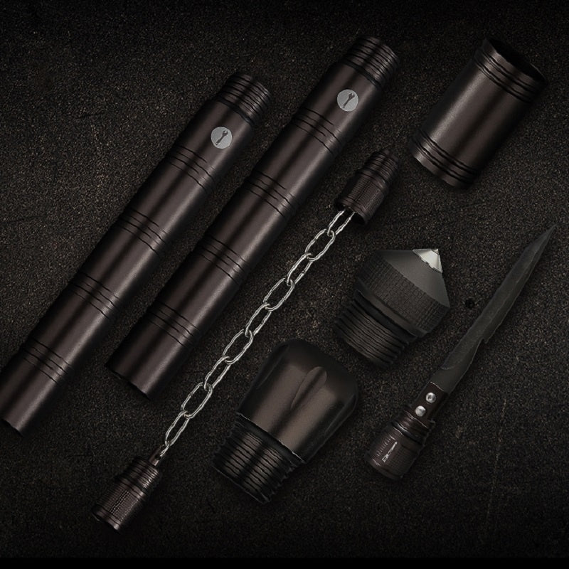 2025 Aluminum Nunchaku 3 Sticks Self-defense Stick Survival Camp | POPOTR™