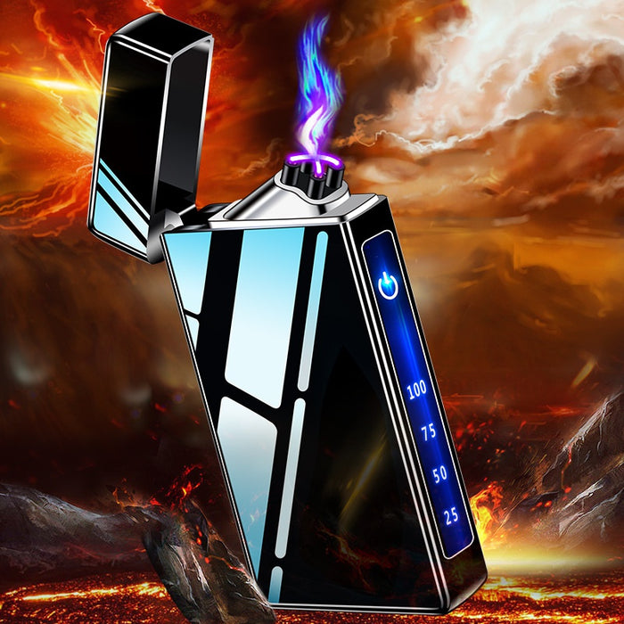 2022 Cigarette Lighter USB Lighter Windproof Lighter Rechargeable Lighter Best Survival Lighter  Arc Lights| POPOTR™