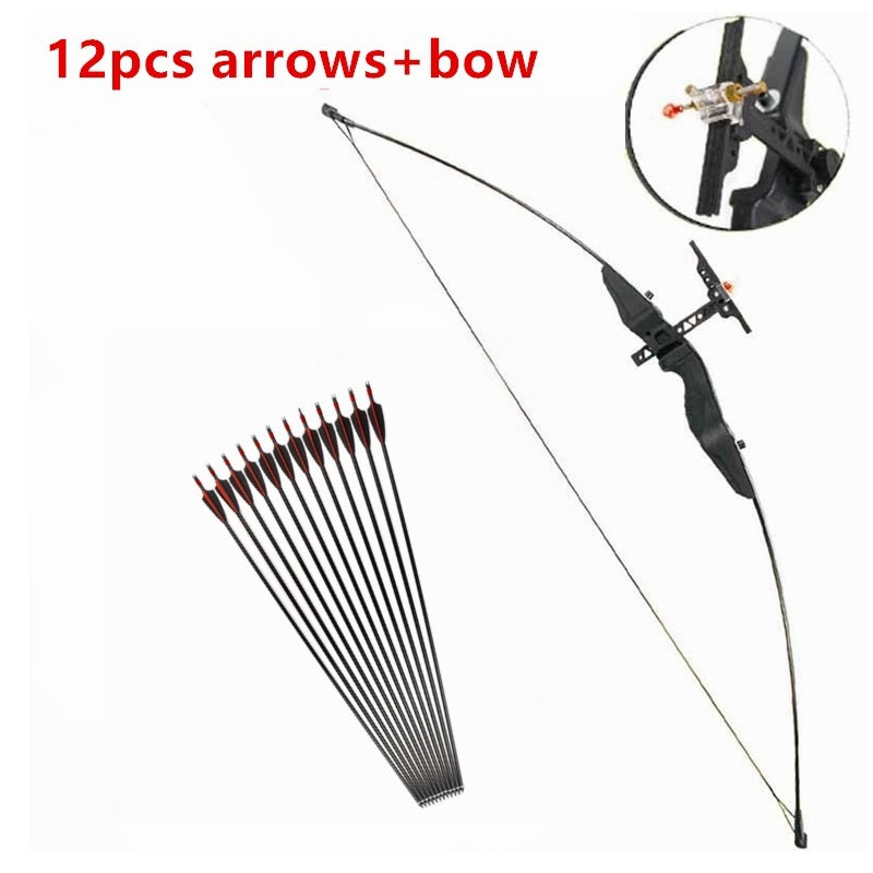 2025 30/ 40 Lbs Elite Archery Recurve Bows and Arrows Shooting Practice Combo Hunting Bow| POPOTR™