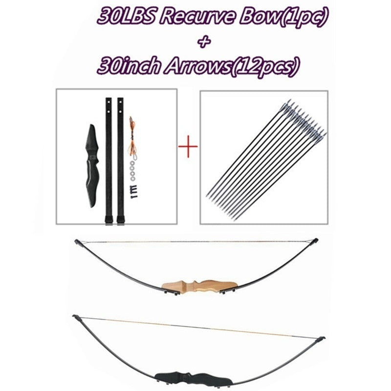 2025 12pcs Bow and Arrow Set Fiberglass Arrows Shooting| POPOTR™