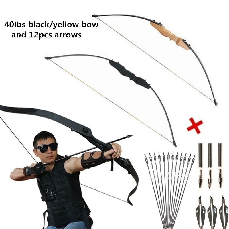 2025 12pcs Bow and Arrow Set Fiberglass Arrows Shooting| POPOTR™