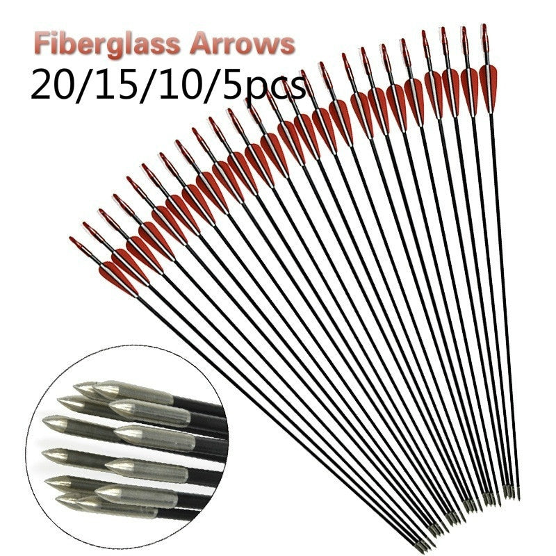 2025 Recurve Bow and Arrow Set Fiberglass Arrows Shooting Hunting Bow| POPOTR™