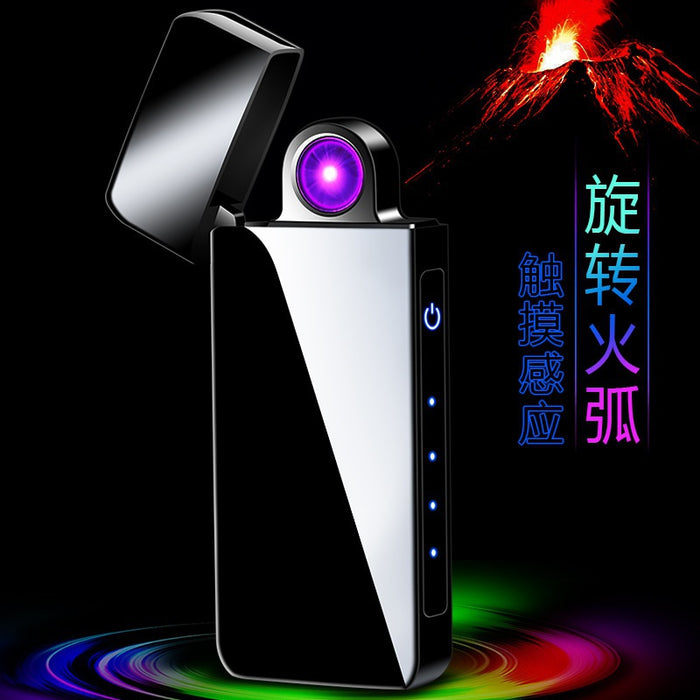 2022 Cigarette Lighter USB Lighter Windproof Lighter  Rechargeable Lighter  Arc Lights| POPOTR™