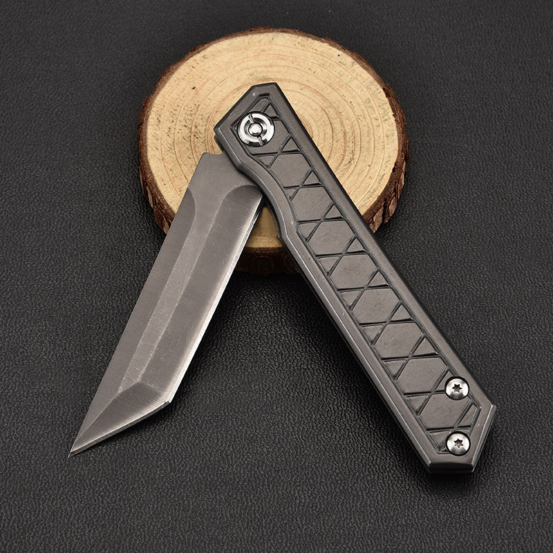 2025 Pocket Knife Camping Knife Stainless Steel Knife Fruit Knife Climbing Knife  | POPOTR™