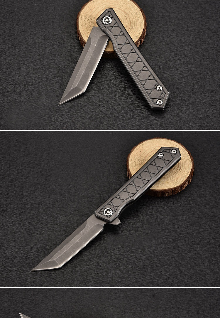 2025 Pocket Knife Camping Knife Stainless Steel Knife Fruit Knife Climbing Knife  | POPOTR™