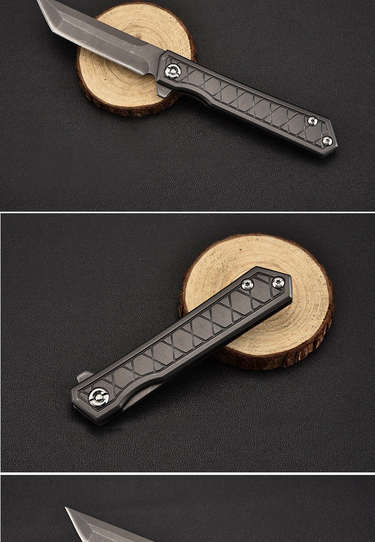 2025 Pocket Knife Camping Knife Stainless Steel Knife Fruit Knife Climbing Knife  | POPOTR™