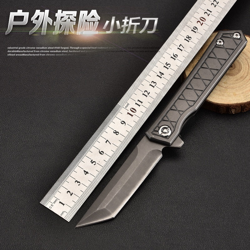 2025 Pocket Knife Camping Knife Stainless Steel Knife Fruit Knife Climbing Knife  | POPOTR™