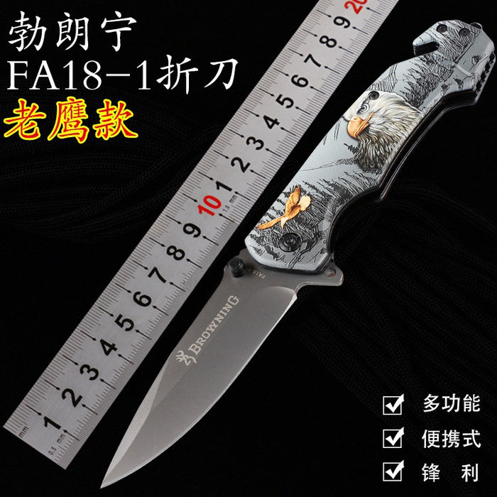 2022 Survival Knife Folding Knife Hunting Knife Stainless Steel Knife Browning Knife | POPOTR™