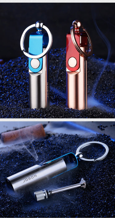 2022 Cigarette Lighter Keychain Lighter Waterproof Lighter  Creative Lighters  Kerosene Lighter  Oil Light | POPOTR™