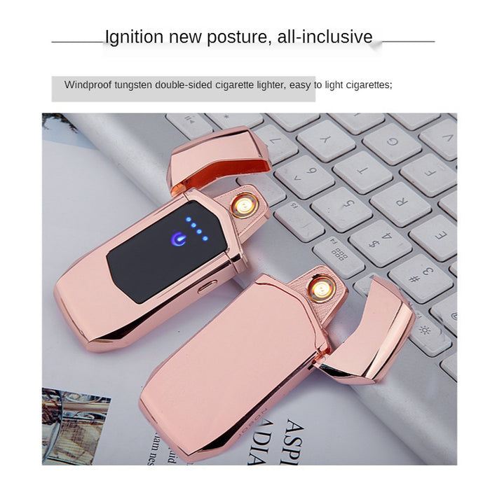 2022 Cigarette Lighter USB Lighter Windproof Lighter Electric Lighter  Rechargeable Lighter Creative Lighters | POPOTR™