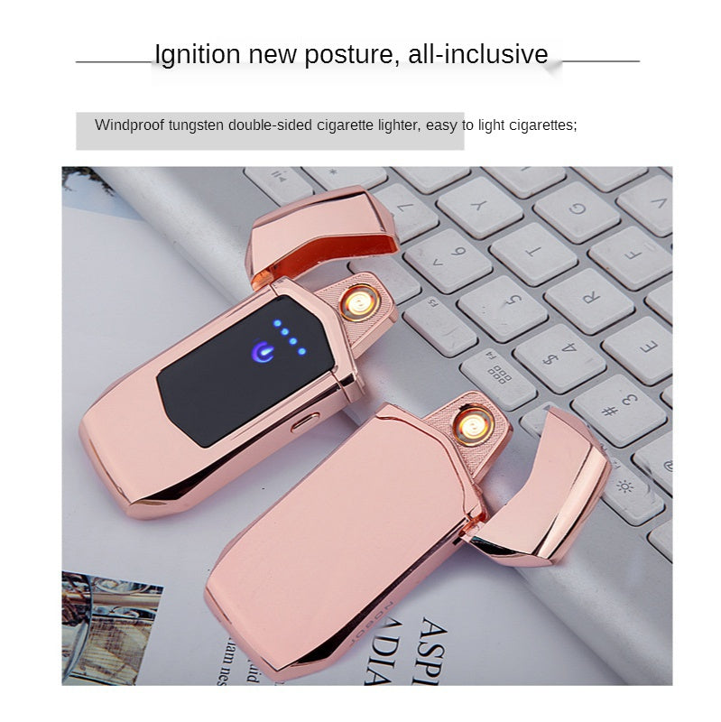 2025 Cigarette Lighter USB Lighter Windproof Lighter Electric Lighter  Rechargeable Lighter Creative Lighters | POPOTR™