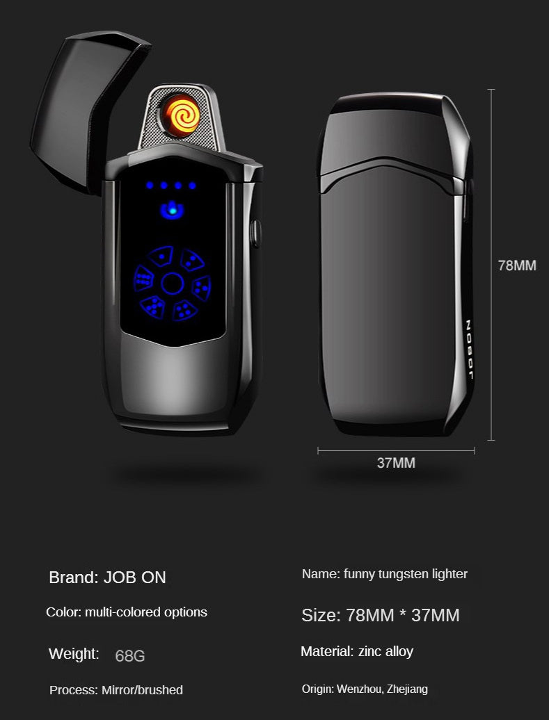 2025 Cigarette Lighter USB Lighter Windproof Lighter Electric Lighter  Rechargeable Lighter Creative Lighters | POPOTR™