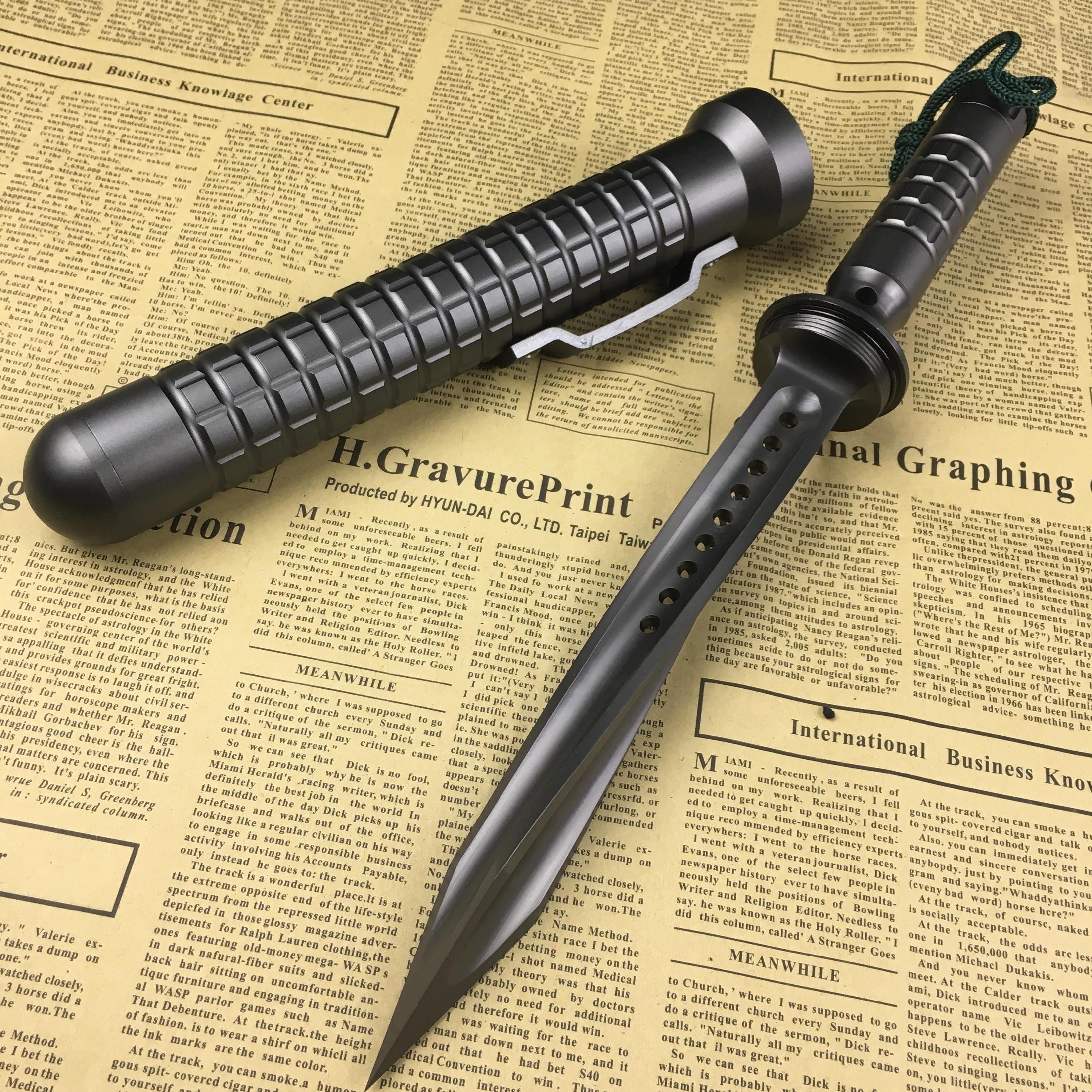 2025 Survival Knife Hunting Knife Tactical Knife Blade Jagdkommando Knife Twist Knife  | POPOTR™