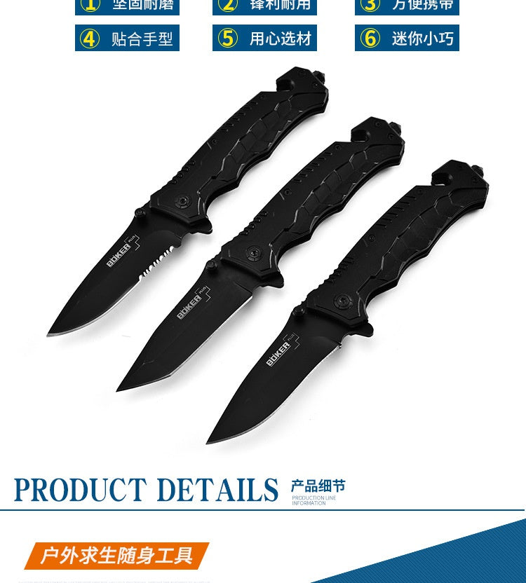 2022 Folding Knife Tactical Knife Blade Stainless Steel Knife| POPOTR™