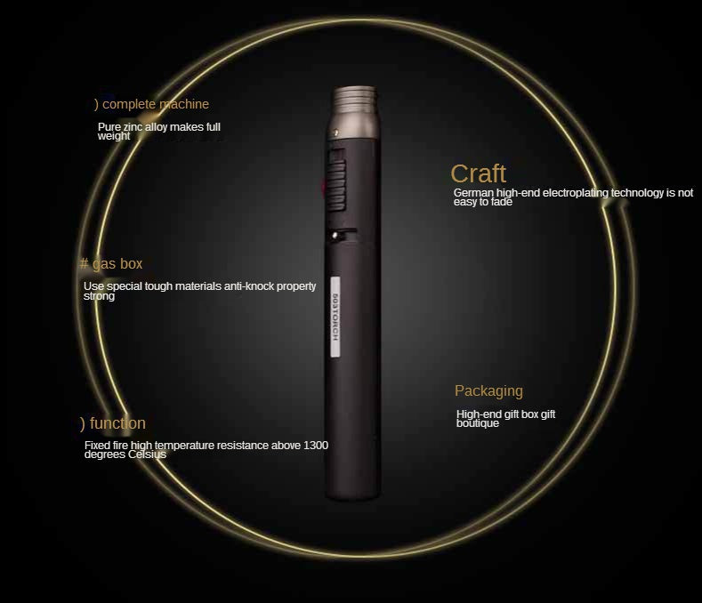 2022 Spray Gun Cigarette Lighter Torch Windproof Lighter Smoking Lighter  Creative Lighters Welding Gun | POPOTR™