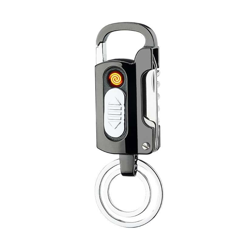 2025 Cigarette Lighter Torch Windproof Lighter Rechargeable Lighter  Keychain Lighter Knife| POPOTR™