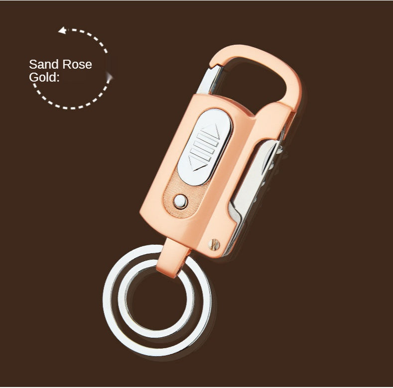 2025 Cigarette Lighter Torch Windproof Lighter Rechargeable Lighter  Keychain Lighter Knife| POPOTR™