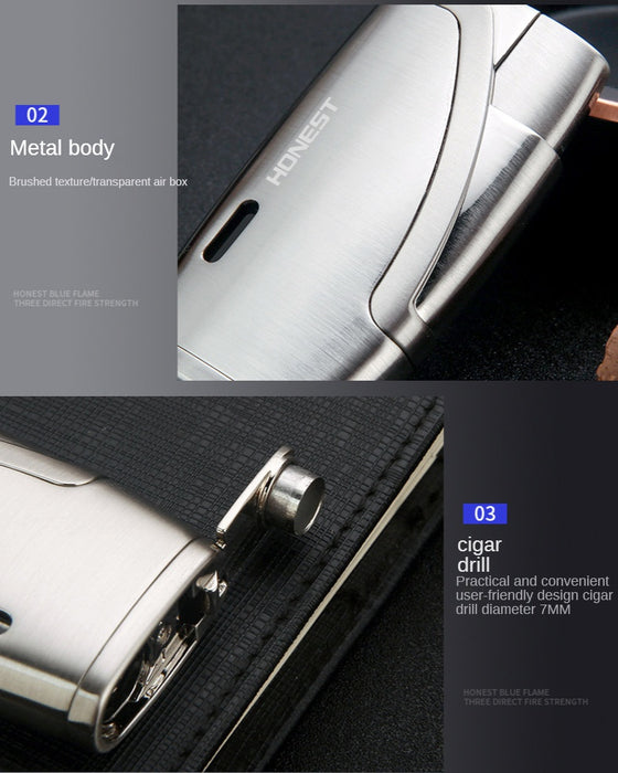 2022 Spray Gun Cigarette Lighter Metal Lighter Creative Lighters Boutique Lighting | POPOTR™