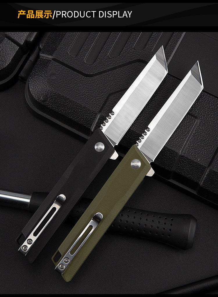 2025 Survival Knife Folding Knife Pocket KnifeHunting Knife | POPOTR™