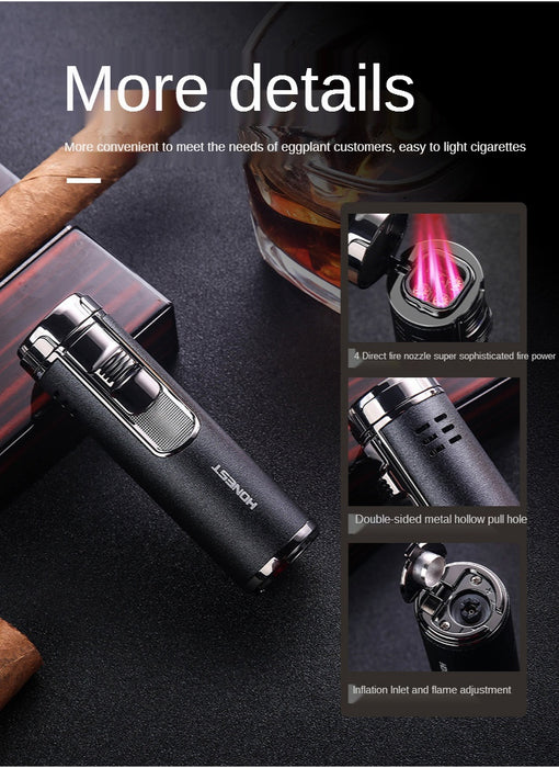 2022 Cigarette Lighter Metal Lighter Best Cigar Lighter Windproof Lighter Boutique Lighting | POPOTR™