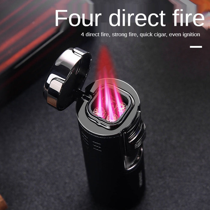 2022 Cigarette Lighter Metal Lighter Best Cigar Lighter Windproof Lighter Boutique Lighting | POPOTR™