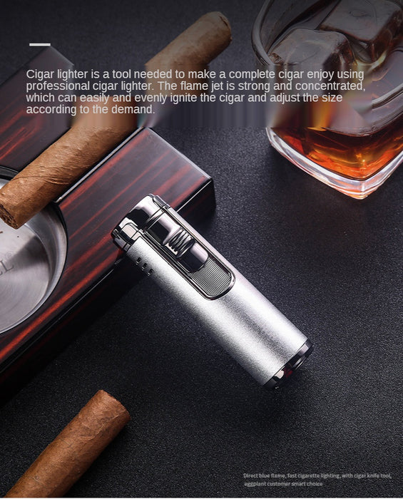 2022 Cigarette Lighter Metal Lighter Best Cigar Lighter Windproof Lighter Boutique Lighting | POPOTR™