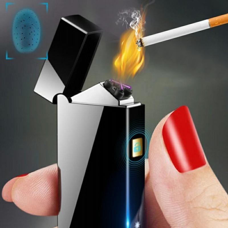 2025 Cigarette Lighter Metal Lighter USB Lighter Windproof Lighter Smoking Lighter | POPOTR™