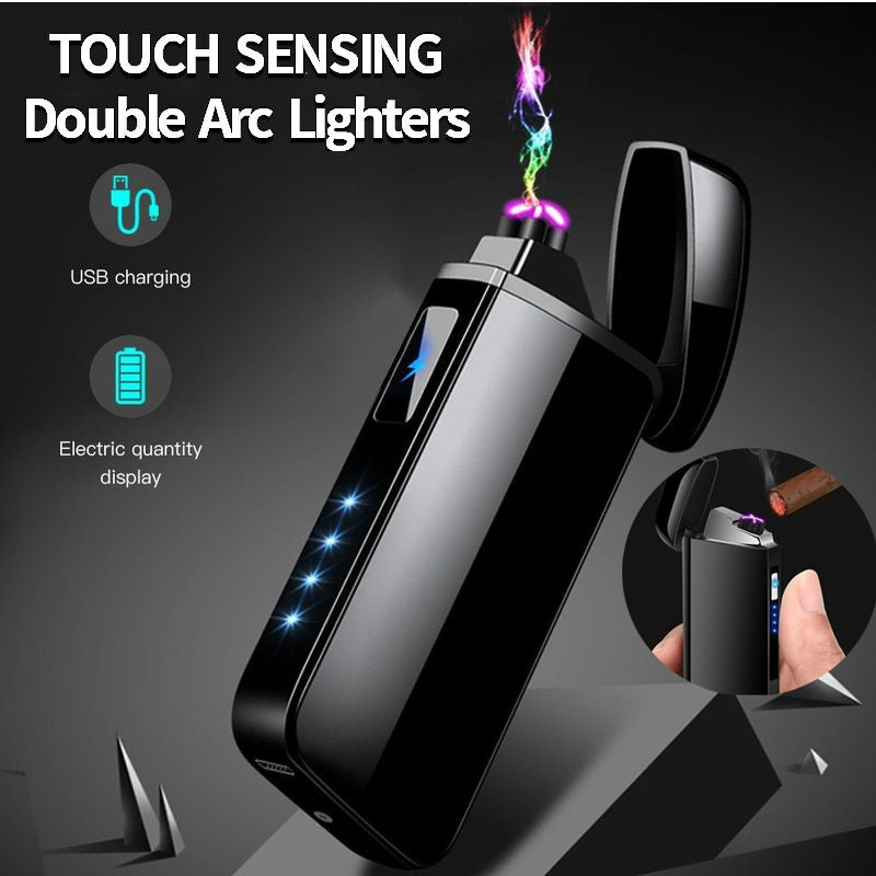 2025 Cigarette Lighter USB Lighter Windproof Lighter Rechargeable Lighter  Electric Lighter | POPOTR™