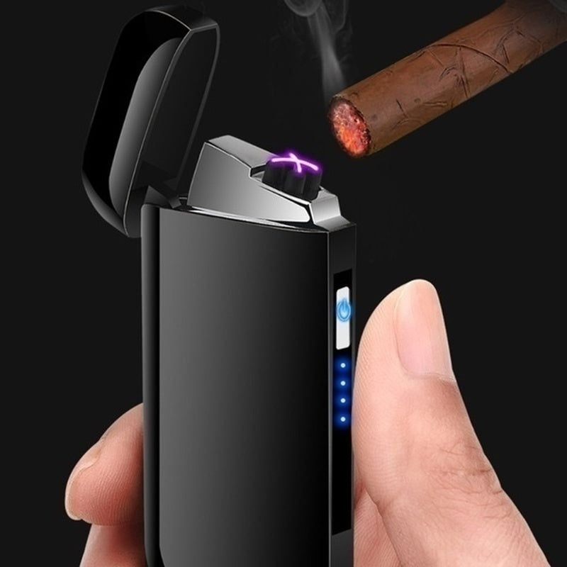 2025 Cigarette Lighter USB Lighter Windproof Lighter Rechargeable Lighter  Electric Lighter | POPOTR™