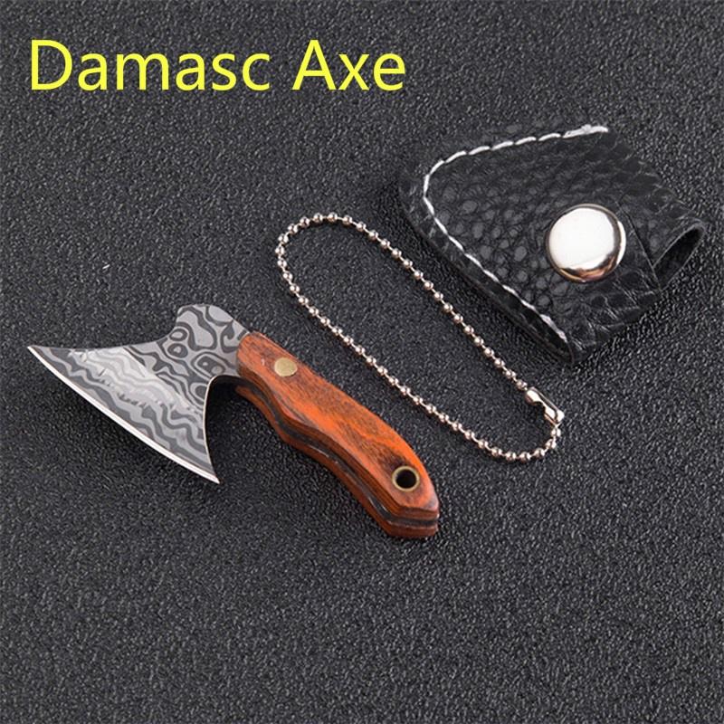 2025 2025 【Free gift】440 Best Edc Knife Pocket Knife Hunting Knife Stainless Steel Knife Handle Wood Battle Axe| POPOTR™ | POPOTR™