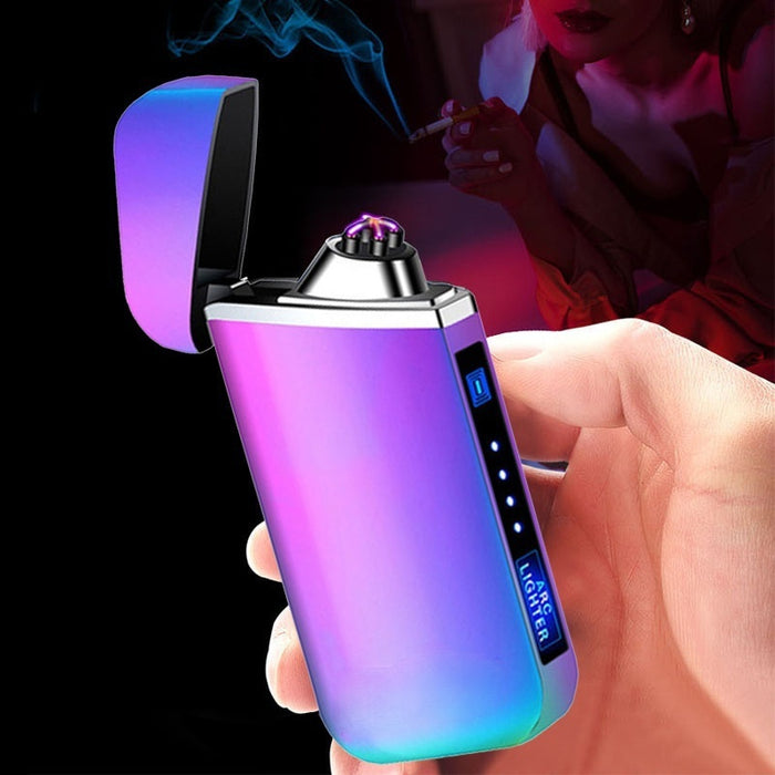 2022 Cool Lighters Cigarette Lighter Metal Lighter USB Lighter Windproof Lighter Electric Lighters For Sale  Best Cigar Lighter Arc Lights| POPOTR™