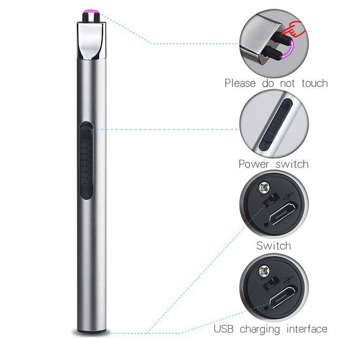 2022 Cigarette Lighter USB Lighter Windproof Lighter Cool Lighters For Sale   Best Cigar Lighter  Arc Lights| POPOTR™