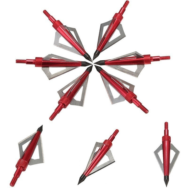 2025 10PCS Hunting Bow and Arrows Broadheads Shooting Fish| POPOTR™