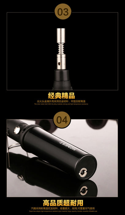 2022 Spray Gun Cigarette Lighter Torch Windproof Lighter Smoking Lighter  Creative Lighters Welding Gun Lighter Oil Light | POPOTR™