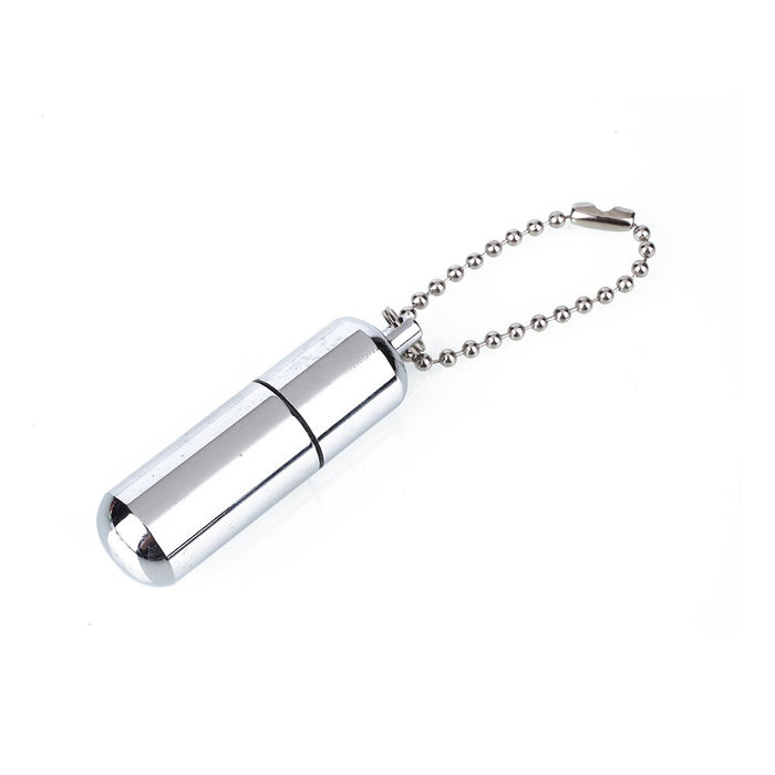 Emergency Survival Mini waterproof Lighter Pocket Key Ring Capsule  Tool Gear（ no gas）