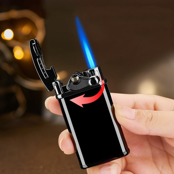 2022 Cigarette Lighter Flint Lighter Metal Lighter Torch Windproof Lighter Jet Lighter  Gas Lighter  Smoking Lighter | POPOTR™