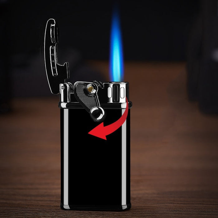 2022 Cigarette Lighter Flint Lighter Metal Lighter Torch Windproof Lighter Jet Lighter  Gas Lighter  Smoking Lighter | POPOTR™