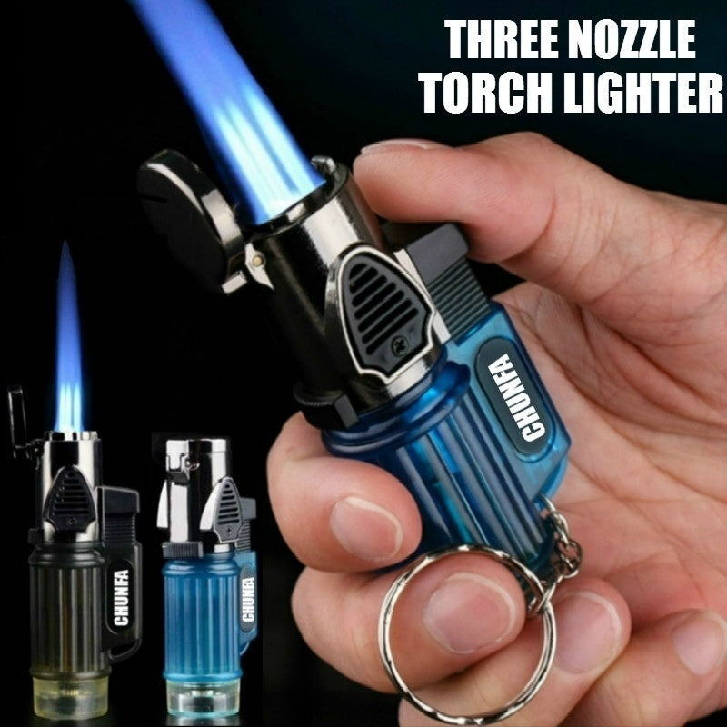 2025 Spray Gun Cigarette Lighter Torch Windproof Lighter Jet Lighter  Butane Lighters For Sale   Keychain Lighter  Smoking Lighter | POPOTR™